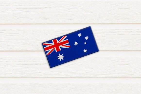Australian Flag ITH Feltie Applique Review for Boutique Sweatshirts