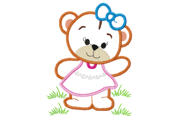 Bear Girl Embroidery Review for Boutique Apparel