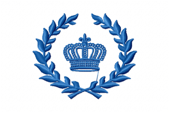 Crown Frame: A Royal Touch for Craft Fair Embroidery
