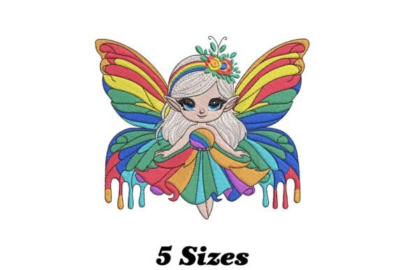 Cute Fairy Girl Embroidery Design Review