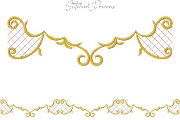 Seasonal Embroidery Borders That Captivate