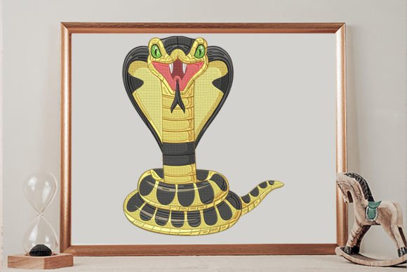 Snake Cobra: A Sharp Twist for Embroidery Projects